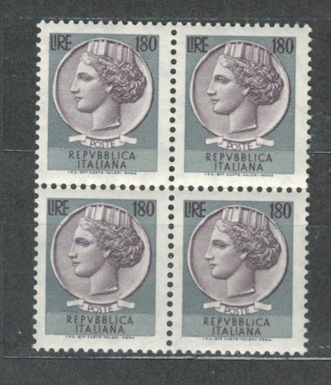 ITALY EUROPE FAMOUS PEOPLE ROYALTY X 4 MNH 180 LIRE STAMPS  LOT (ITALI 407)