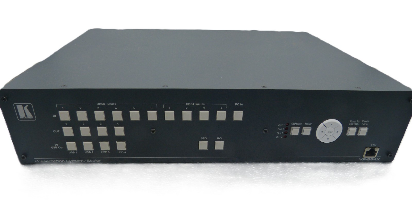 Kramer VP-554X 11x4:2 Presentation Router Scaler 4K HDMI HDBaseT Boardroom AV