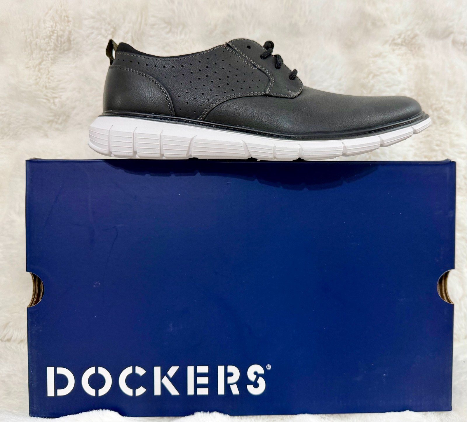Dockers Men's Casual Lace Up Oxford Frontera 24 90-43984  Black