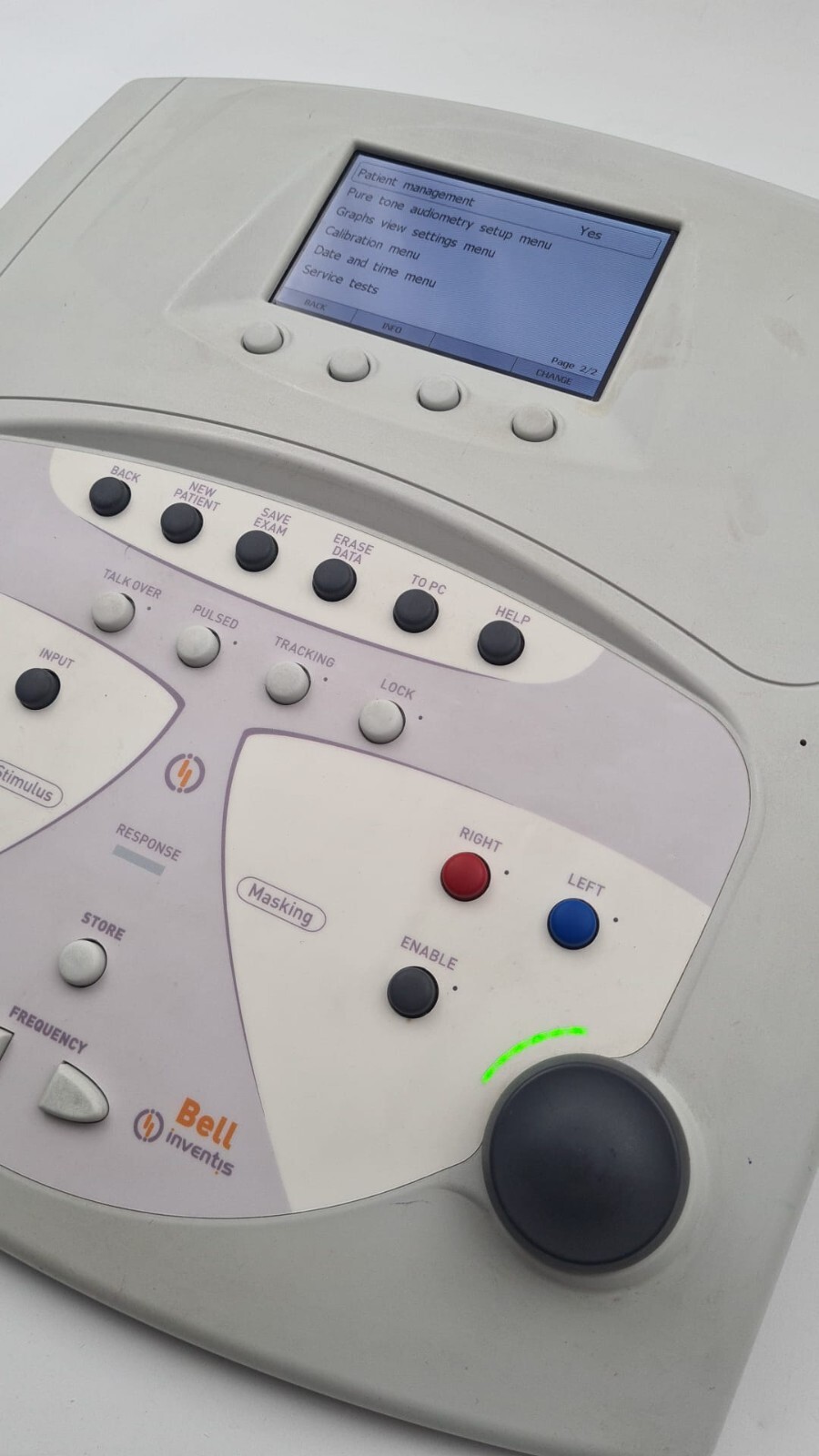 Inventis BELL BASIC Screening Audiometer TDH-39 REF 10143 **AS-IS**