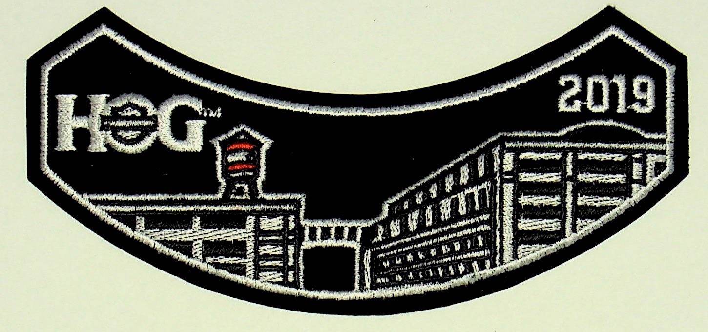 Five Collectable Harley Davidson Hog Patches -KK-56