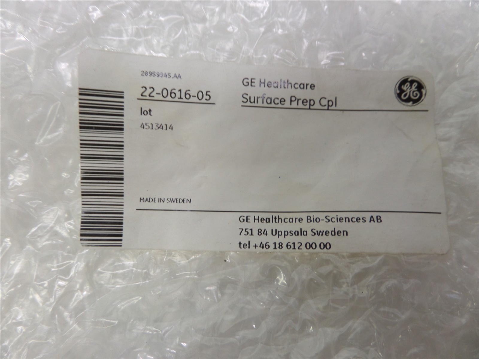 GE Healthcare Surface Prep Cpl 22-0616-05