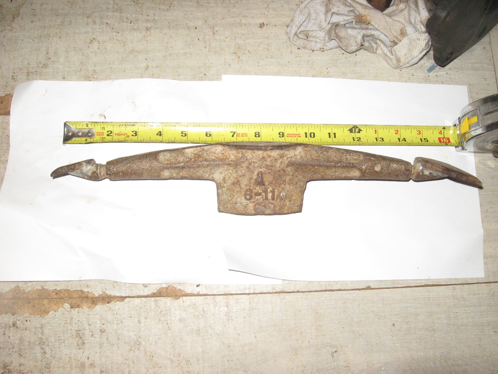 A 6-11 REPLACEABLE TIPS US COAL MINERS GEM FOSSIL ORE ROCK PICK AXE AMONATE VA