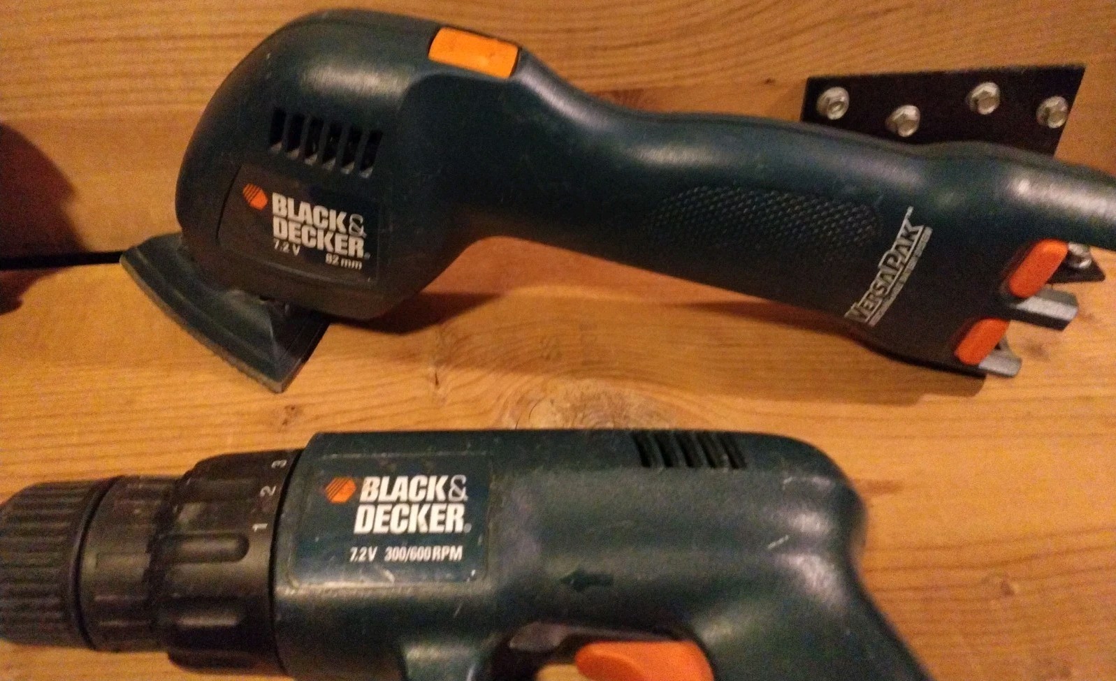 Black & Decker Versa Pak Tools Lot UNTESTED No Batteries