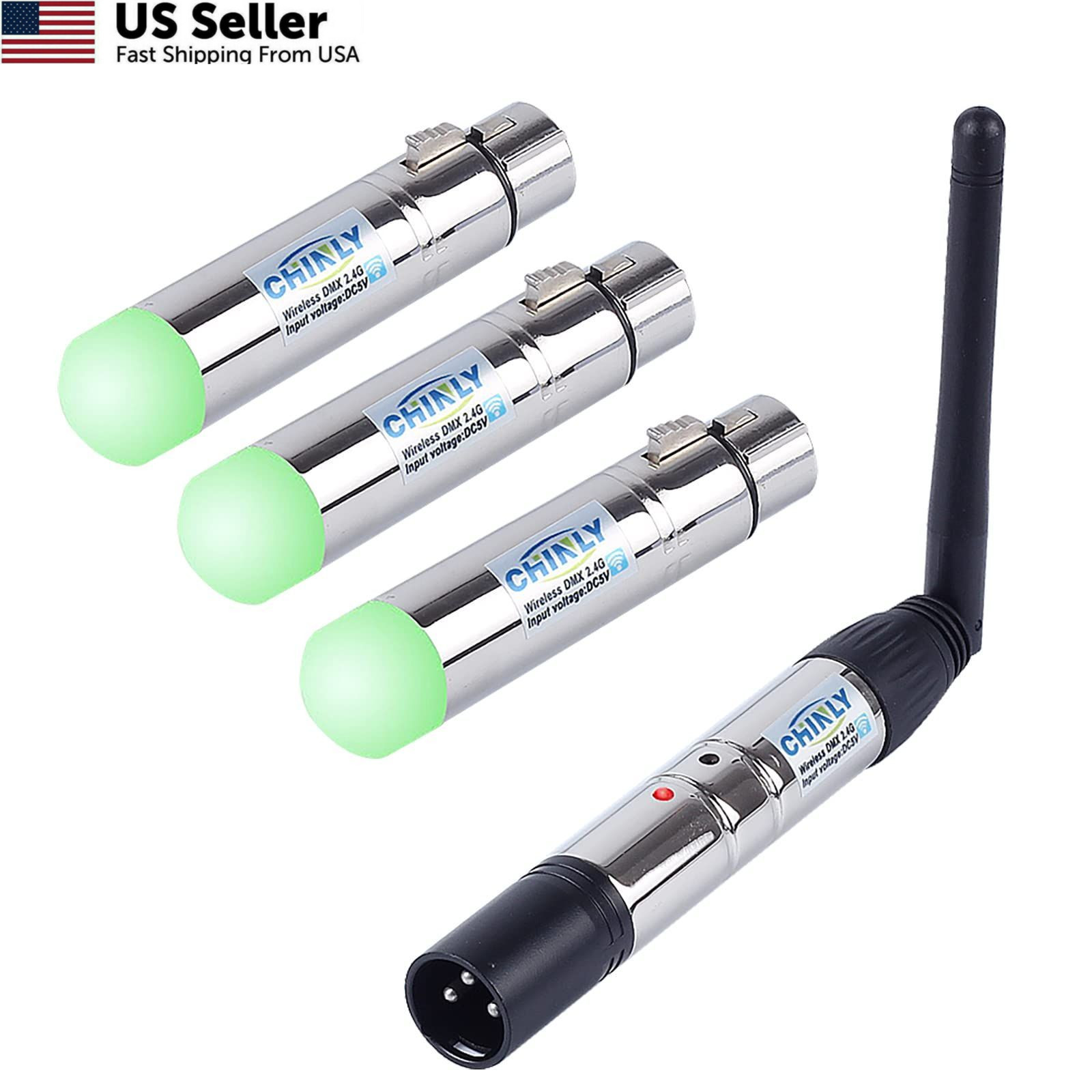 1 Transmitter & 3 Receivers(built-in antenna), 1 & 3 antenna)