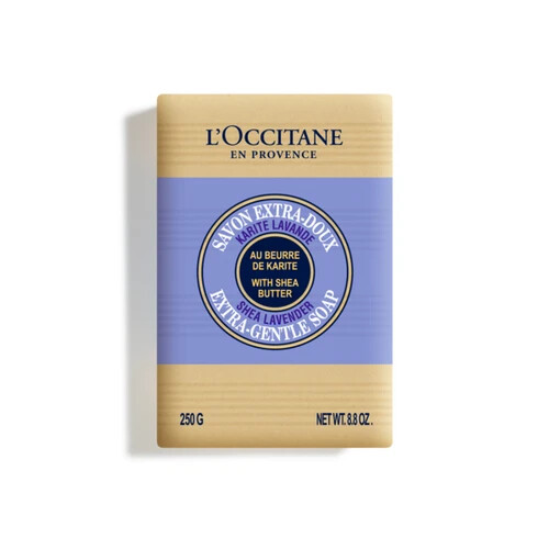 L'Occitane - Shea Lavender Butter Extra-Gentle Solid Bar Soap (250g 8.8.oz)