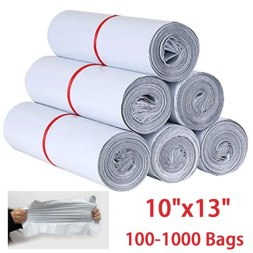 10"x13" Poly Mailers Shipping Envelopes Plastic Mailing Bags Self-Sealing 2.5mil