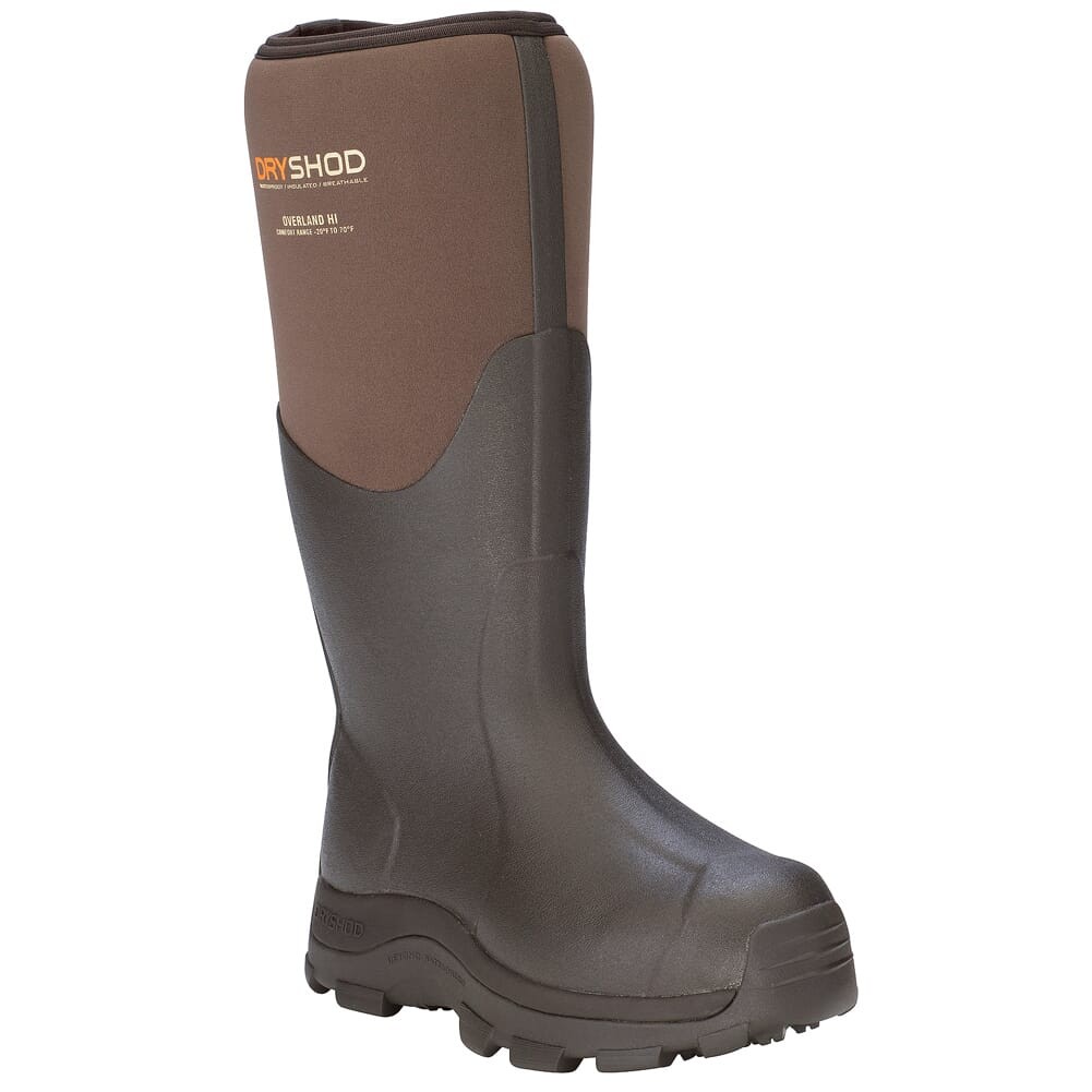 Dryshod Overland Hi Waterproof Insulated Boots, Khaki/Timber (OVR-MH-KH): NEW