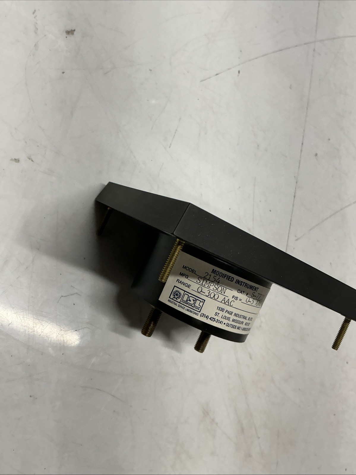 Simpson 2154 Pannel Meter AA-080