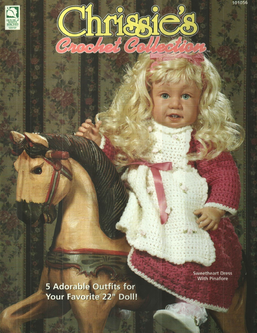 NEW CHRISSIE'S CROCHET COLLECTION 5 OUTFITS FOR A 22" DOLL CROCHET PATTERN BOOK