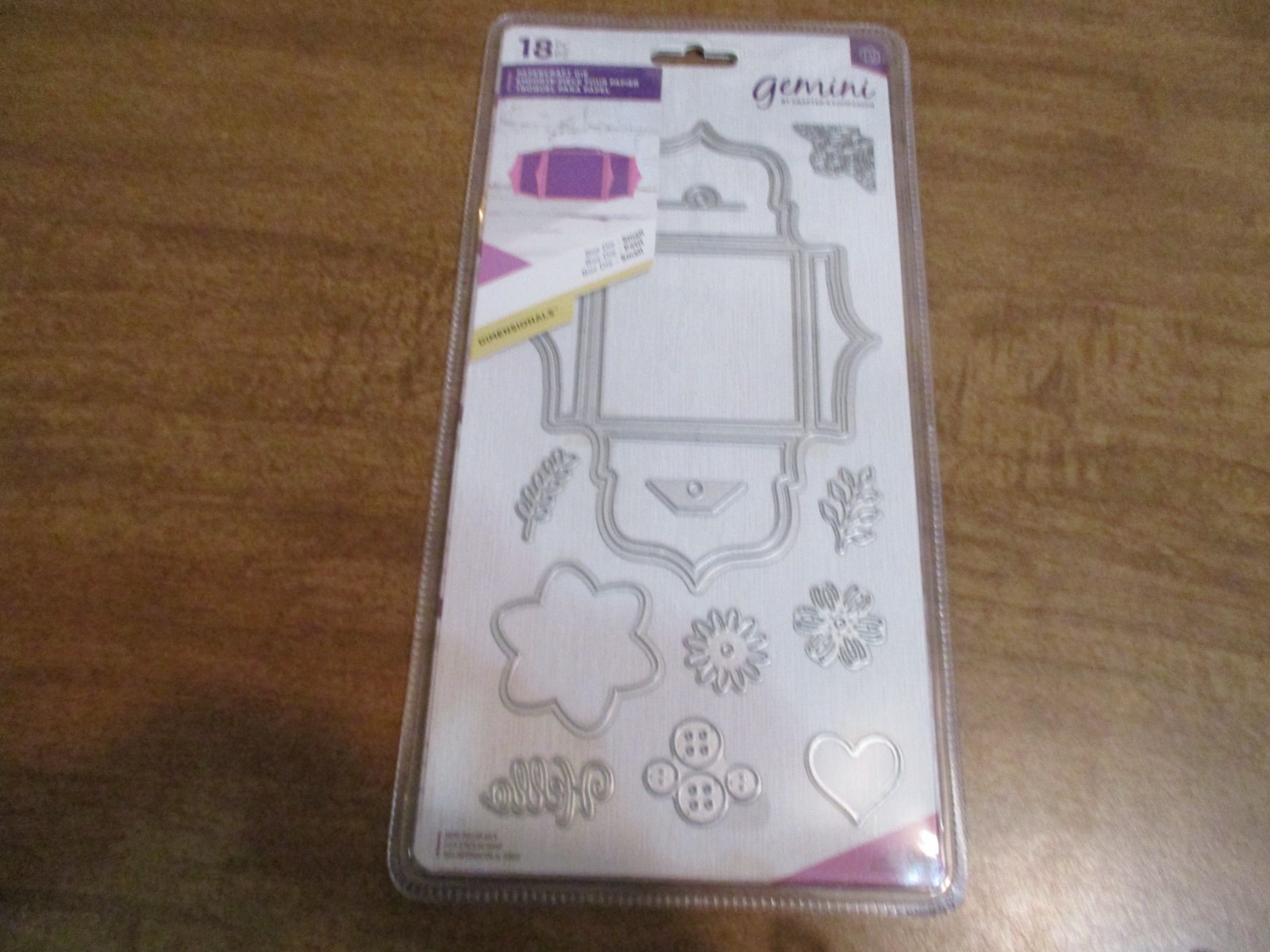 CRAFTERS COMPANION GEMINI BOX DIE SMALL