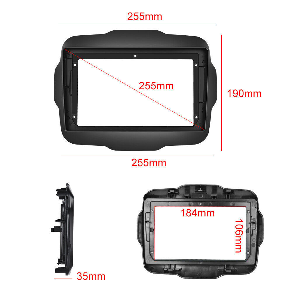 Android13 Car Stereo Radio GPS Navi Wifi FM RDS Wifi For 2015-2020 Jeep Renegade