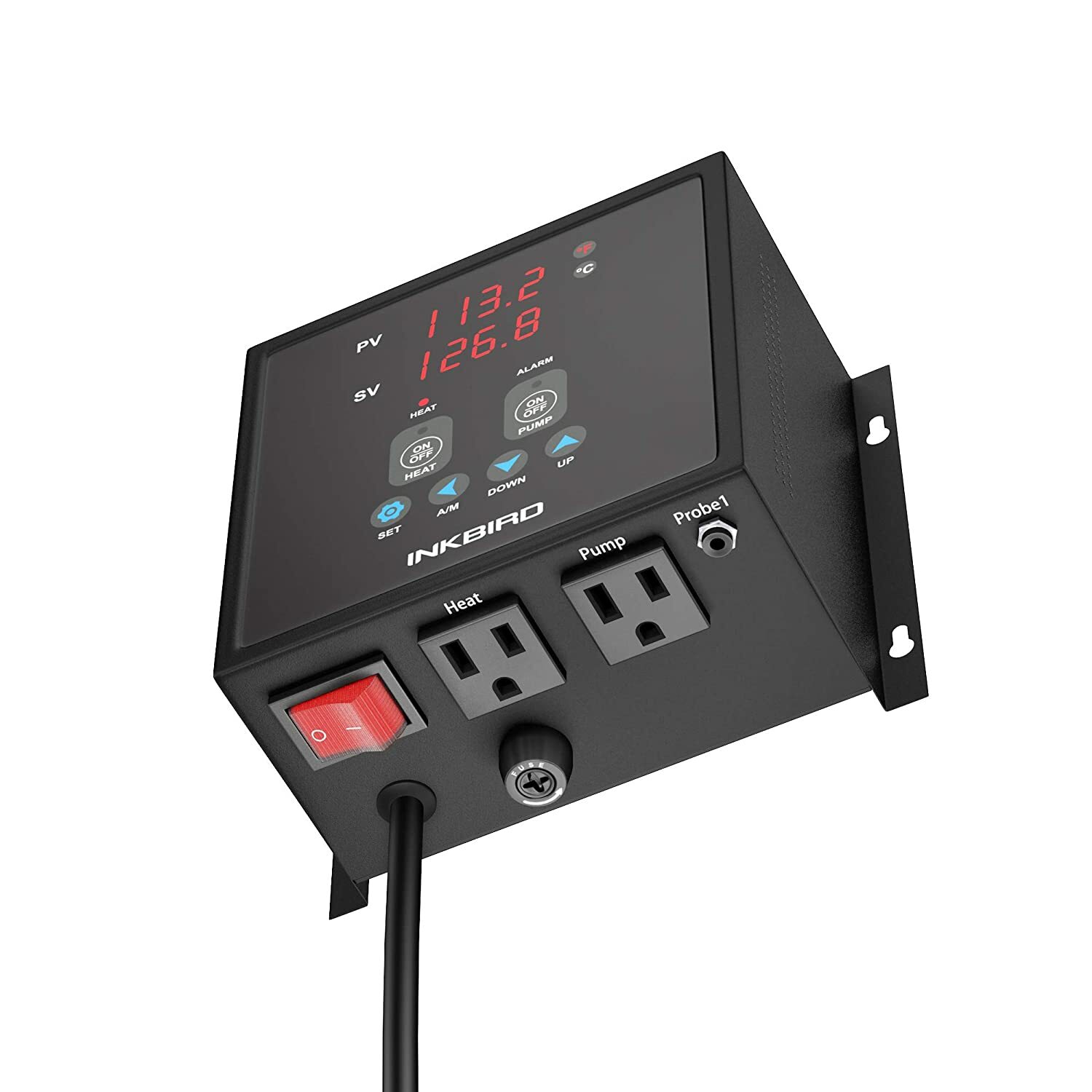 Inkbird Heating Pump Temperature Controller Brewing Thermostat 15A Output Alarm