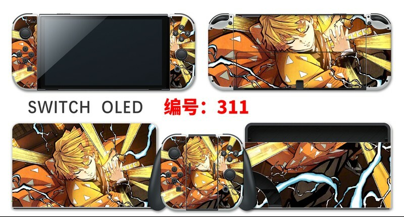 Vinyl Decal Skin Sticker Protector for Nintendo Switch OLED #311