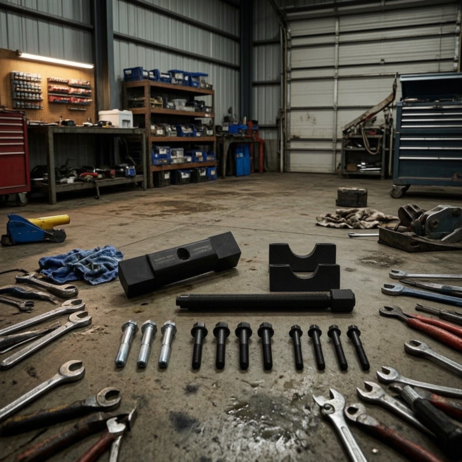 Truck Yoke Puller Long-Lasting Yoke Puller with Adapter Blocks Strong