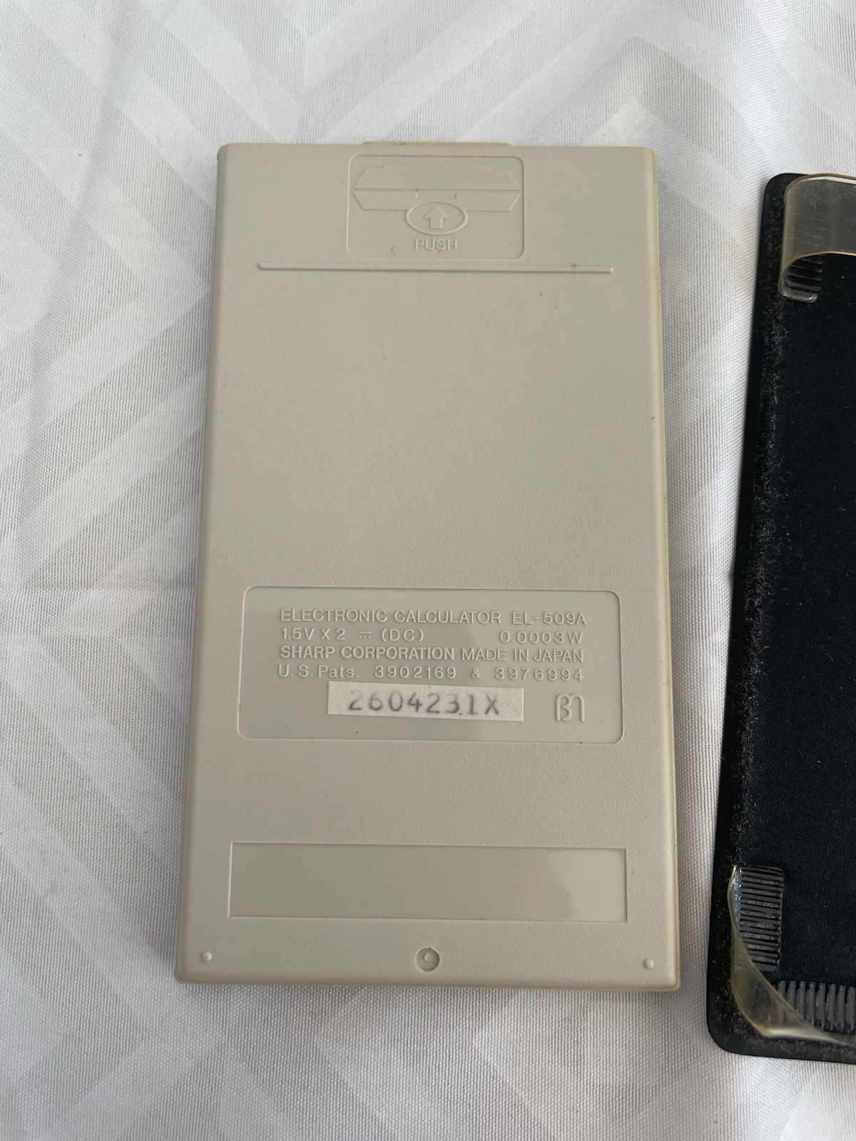 Working Sharp Scientific Calculator EL- 509A w/Manual & case