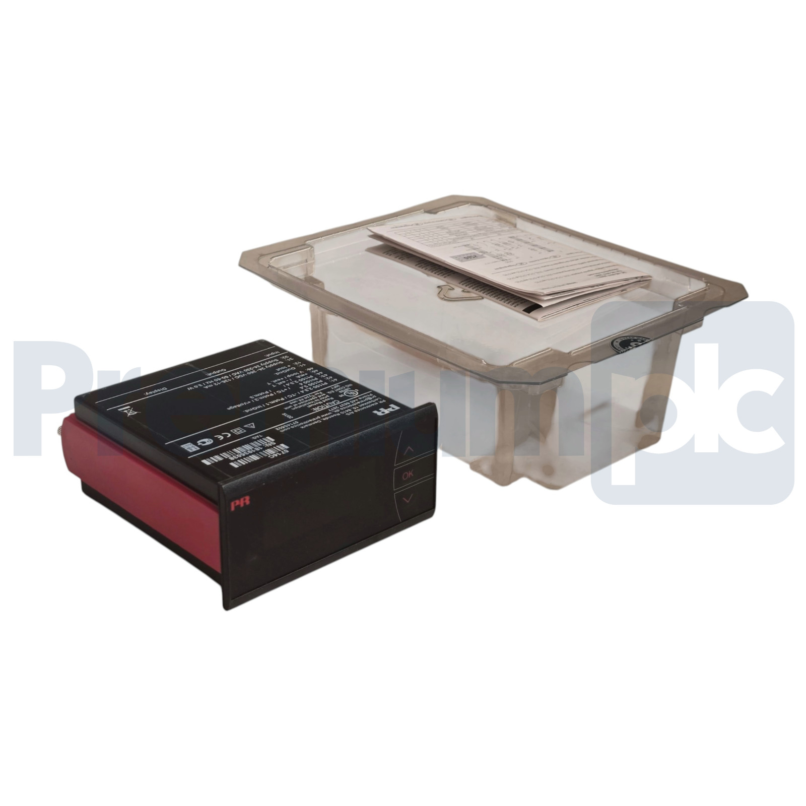 PR electronics 5714C Programmable LED Indicator 4-Digit 1/8 DIN 24-230VAC/DC NEW