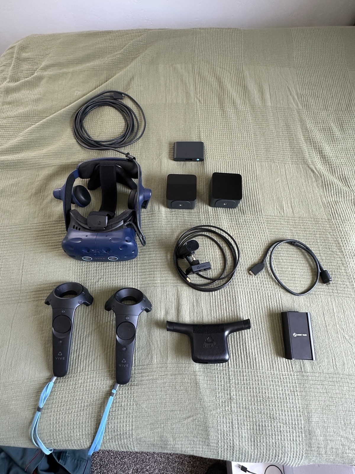 HTC Vive Pro Eye Office VR Headset with Eye Tracking + Wireless Kit