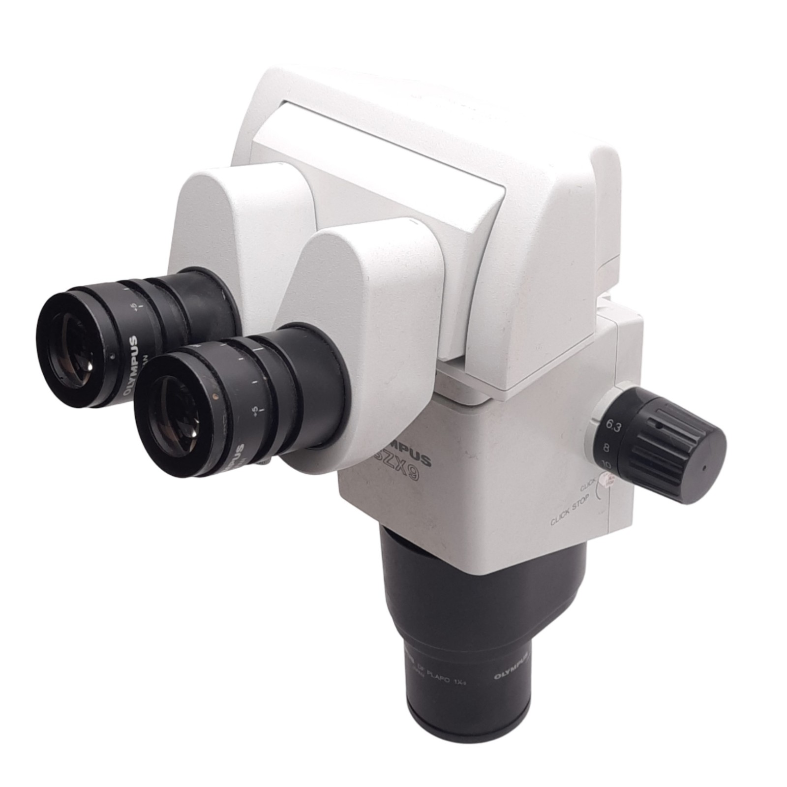 Olympus SZX9 Stereo Microscope, 6.3-57x Magnification w/ WHS10X-H/22 Eyepieces