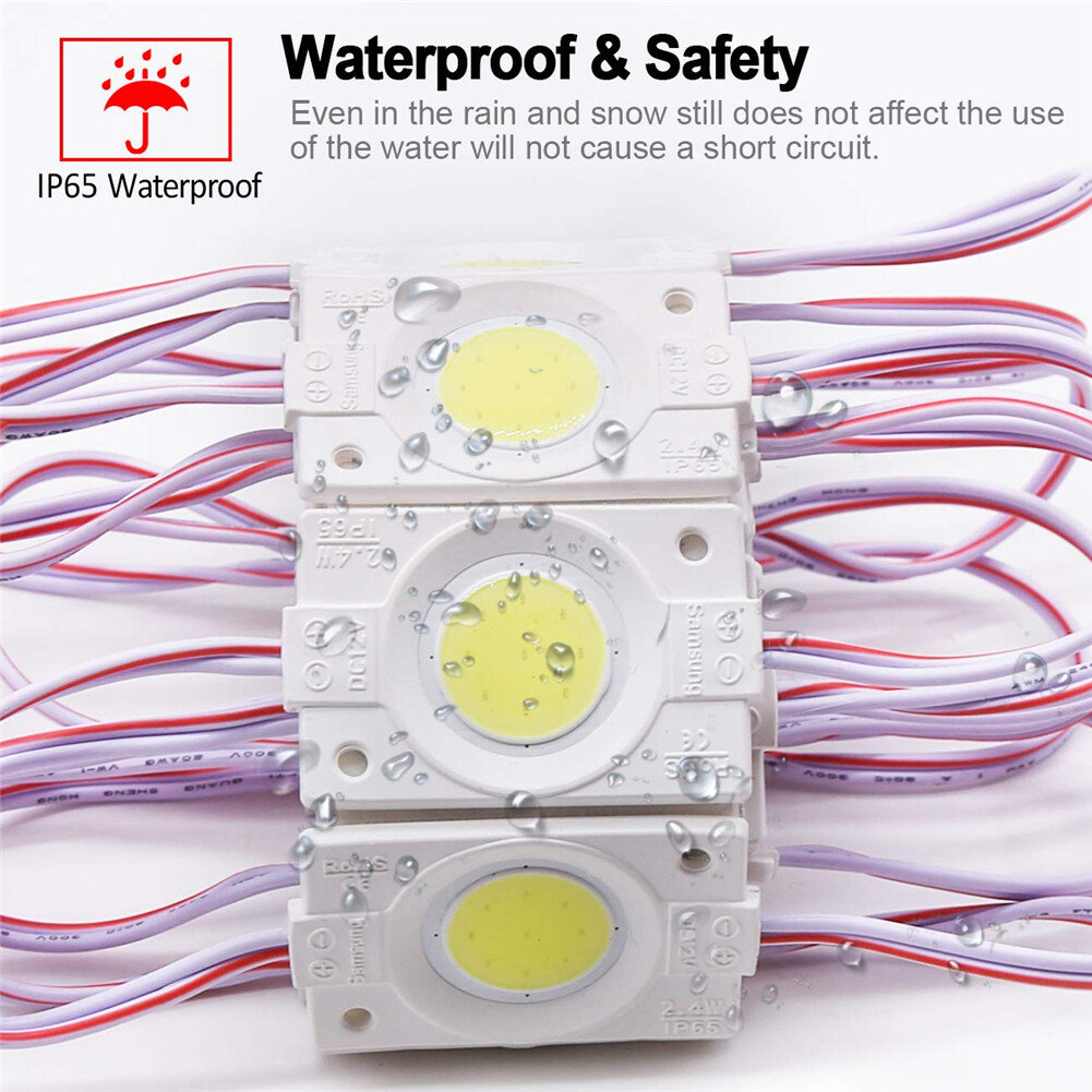 COB Module 1 LED Strip Light IP65 Waterproof Bright Injection Showcase Lamp 12V