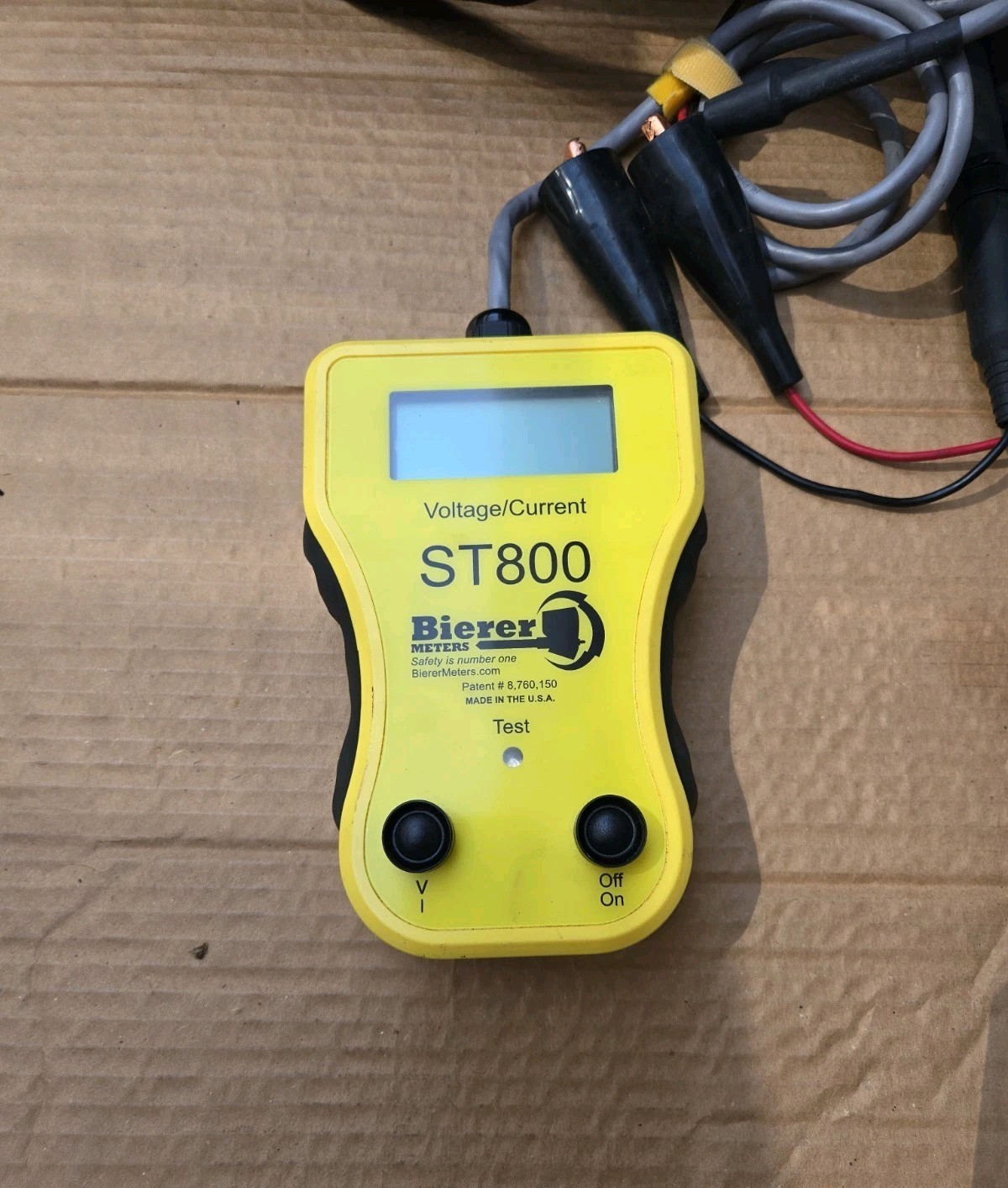 BIERER ST 800 VOLTAGE TRANSFORMER TESTER 800 AMP