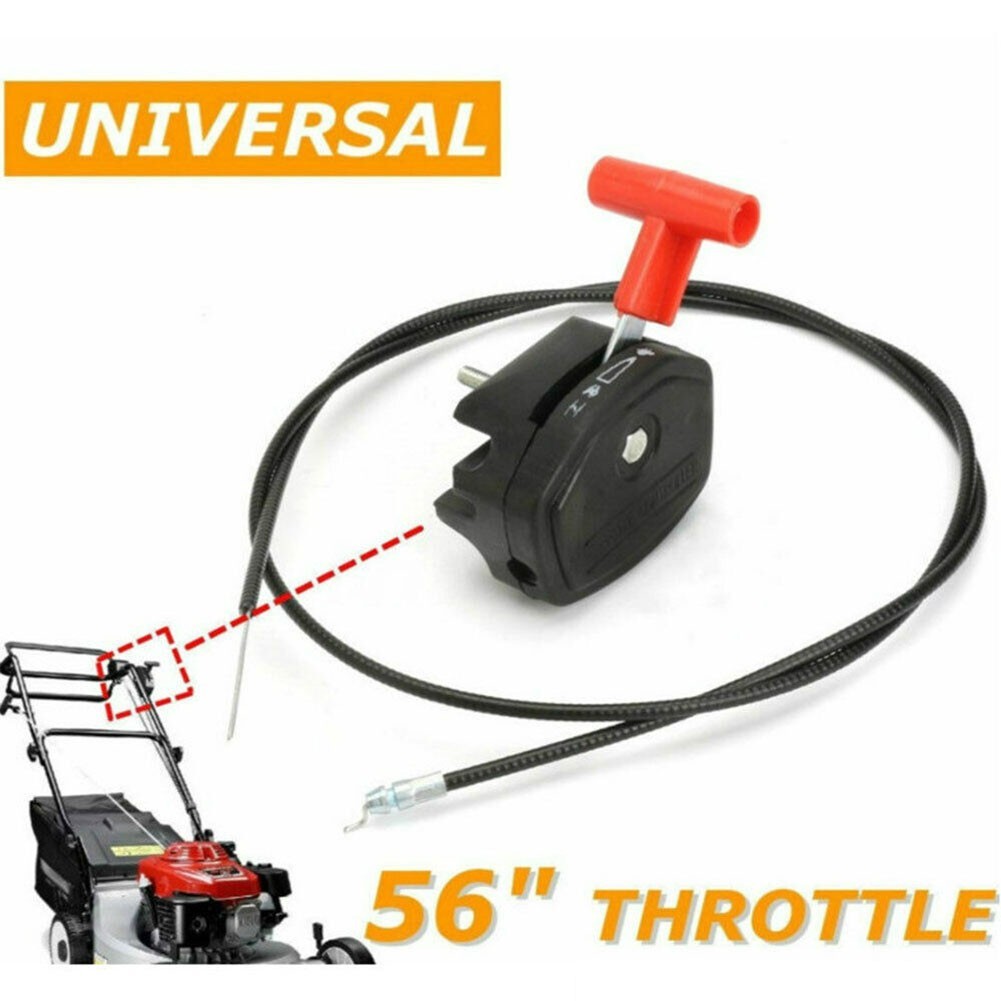 Reliable 56'' Throttle Cable Switch Control Handle for Lawn Mower Parts