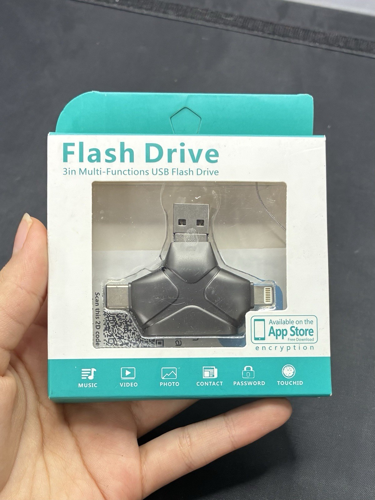 Flash Drive 3in Multi functions USB Flash Drive