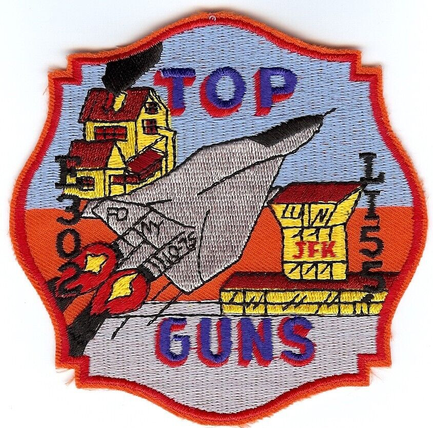 New York City - Engine-302 / L-155 "TOP GUNS" (4" x 4") fire patch