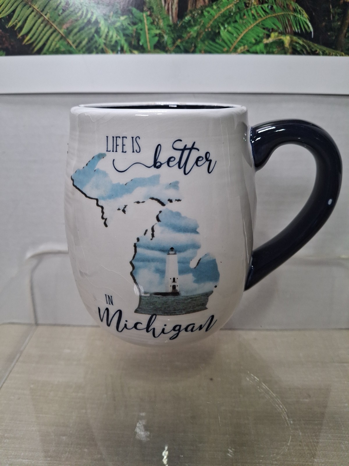Life Is Better In Michigan Ceramic Coffee Mug