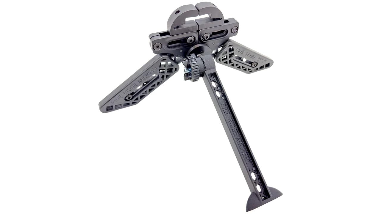 - Kwik Stand Tri-Pod Bow Support - Stable Bow Stand for Compound and Recurve ...