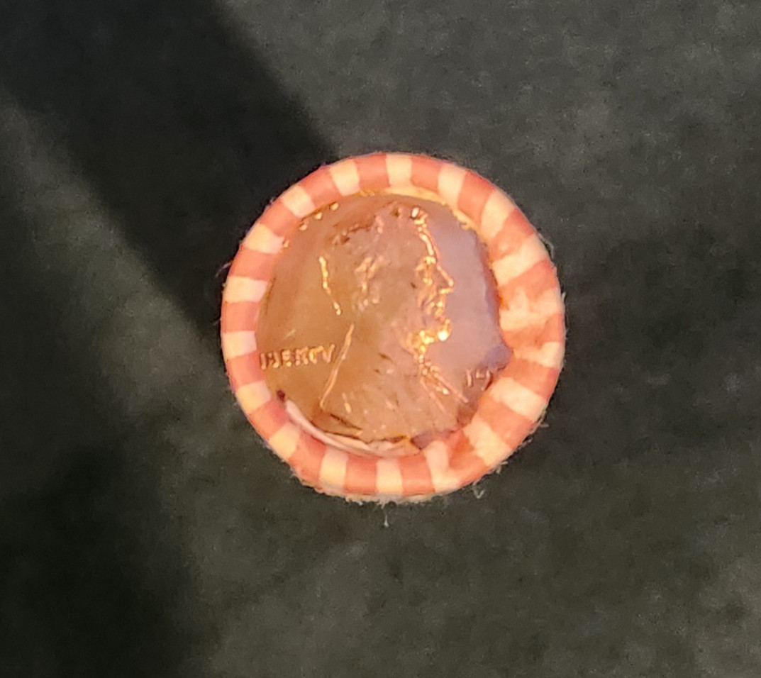 1973 P *Original Bank Wrapped * Lincoln Cent Roll UNCIRCULATED - OBW Penny roll