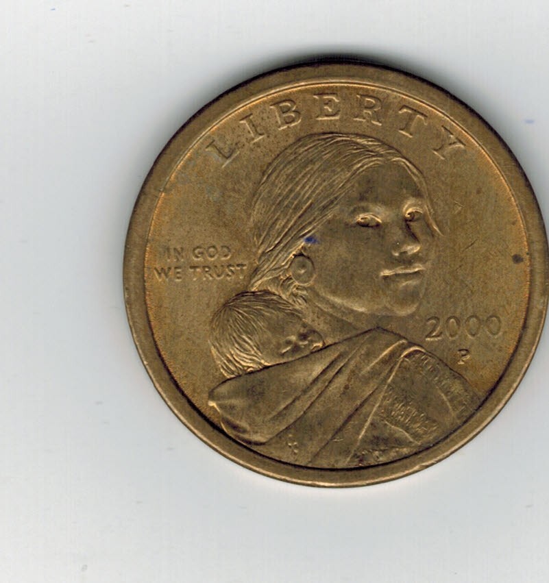 2000 P  Sacagawea Dollar