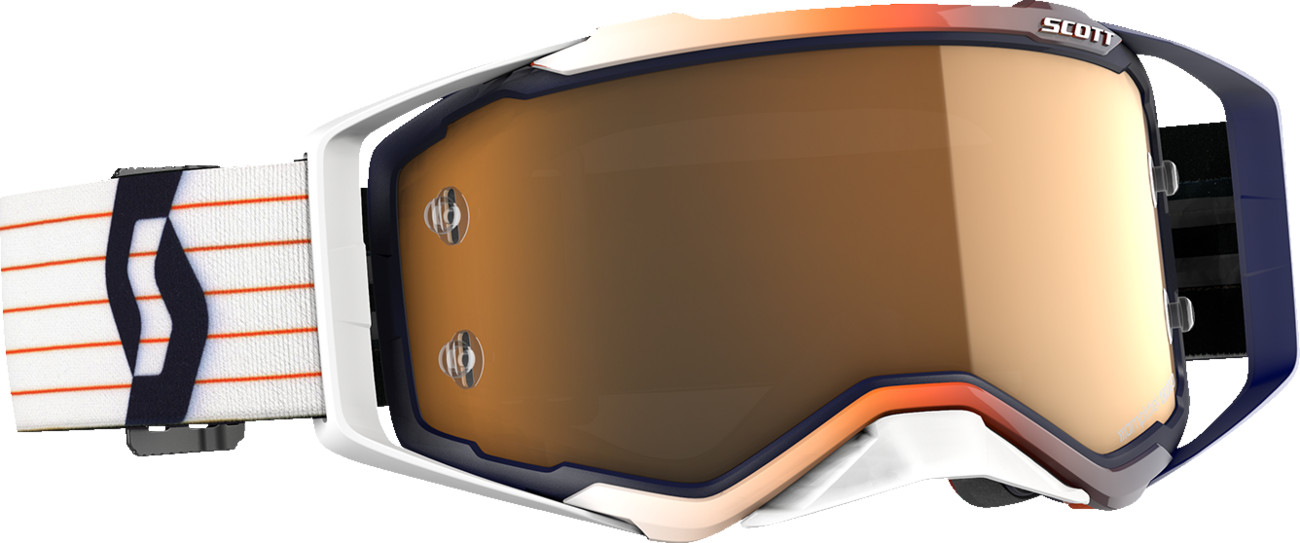Scott Prospect Amplifier Goggles Blue/White - Gold Chrome Works 285536-1006324