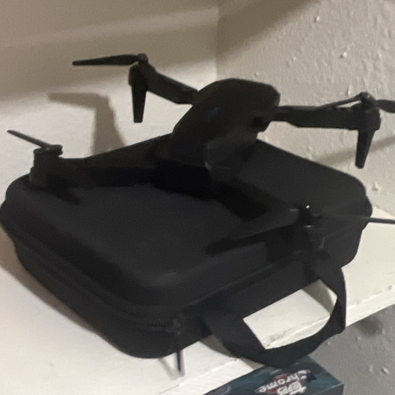 E99 Foldable RC Quadcopter Drone Black w/ Controller, USB Cable & Carry Case