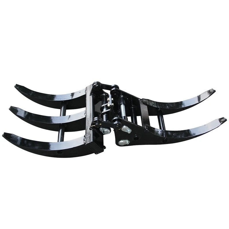 Heavy-Duty Mini Excavator Attachment Grapple Wide Grapple 0.8-2 ton Small Digger