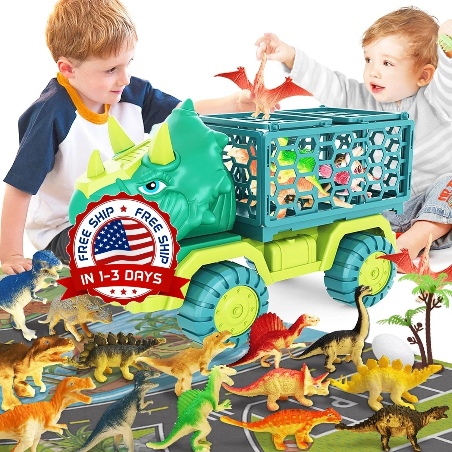 15x Juguetes De Figuras De Dinosaurios Para Niños Pequeños, Bebé De 3 A 10 Años.