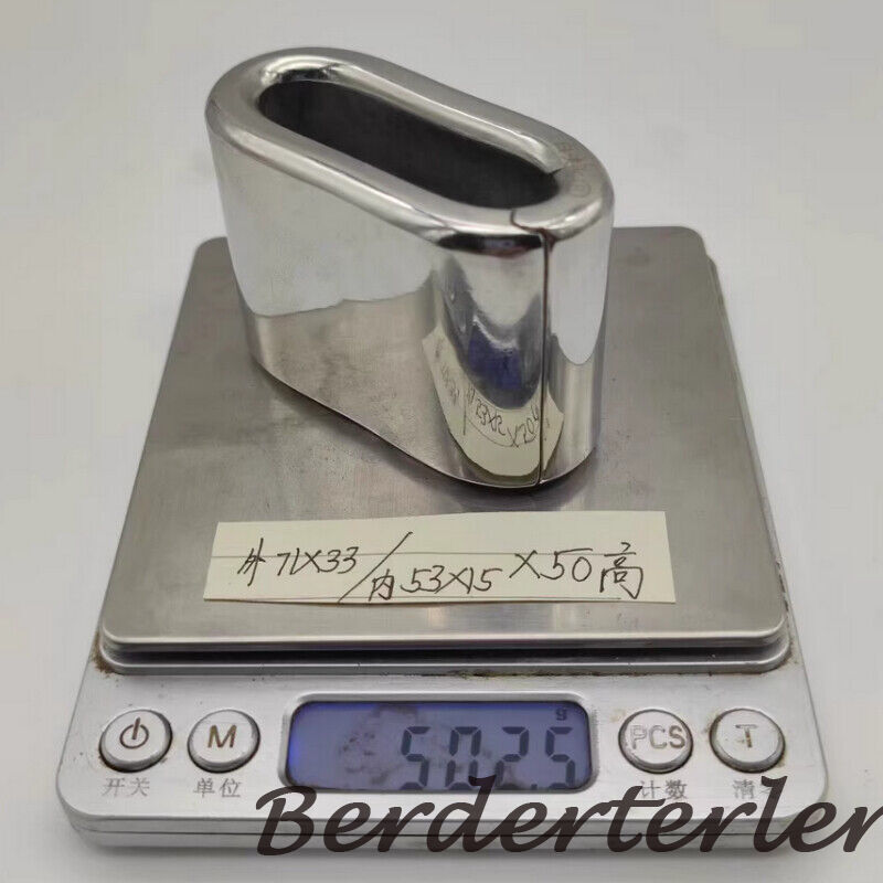 16 Sizes Stainless Steel Male Ball Stretcher Lock Testicle Ejaculation Delay