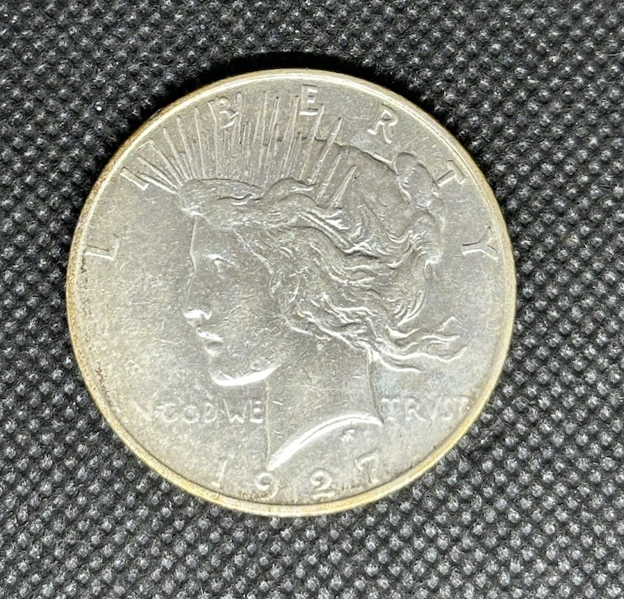 1927-D Peace Silver Dollar - USPX27D0