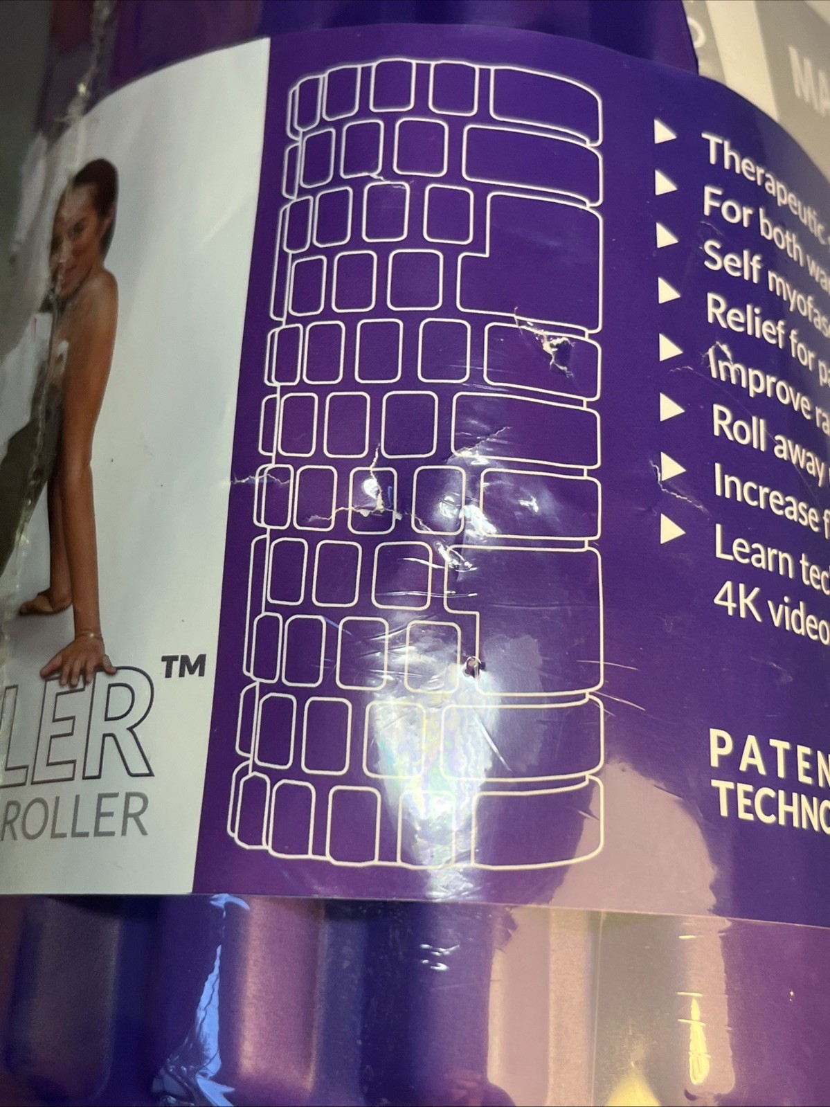 Recovery Roller 321 Medium density Purple NEW