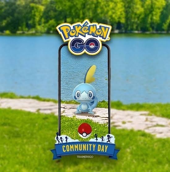 Shundo Sobble With Special Background Community Day 2026 - Pokemon Go