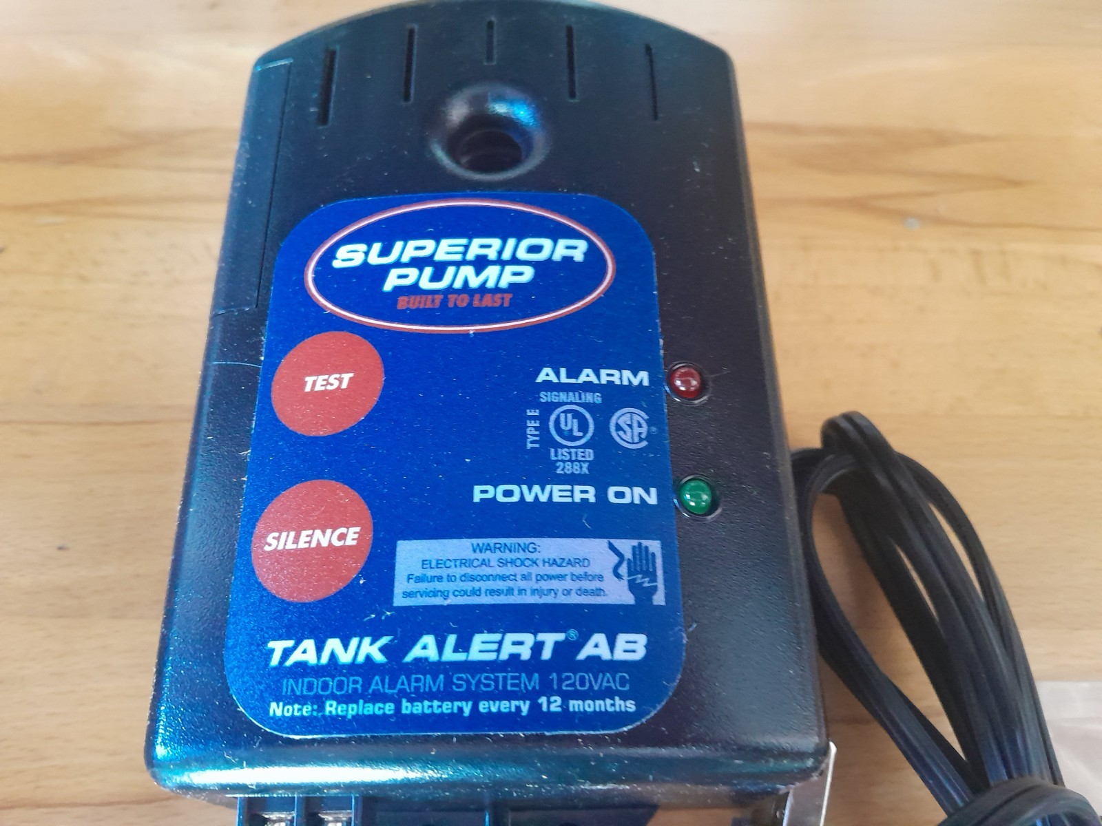 Sump/Sewage Alarm System