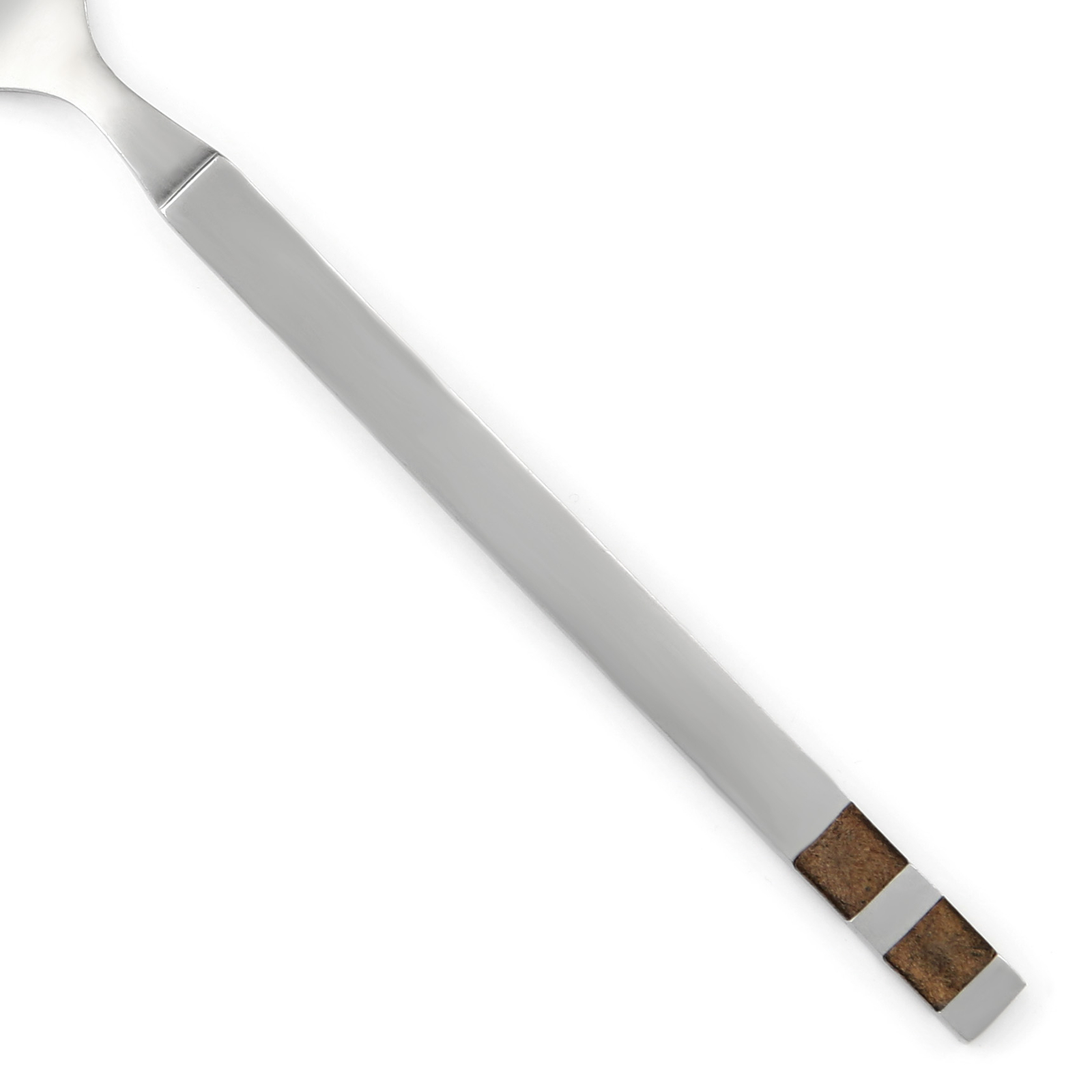 Stanley Roberts CROSSPOINT Stainless Walnut Wood Satin Handle CHOICE Flatware