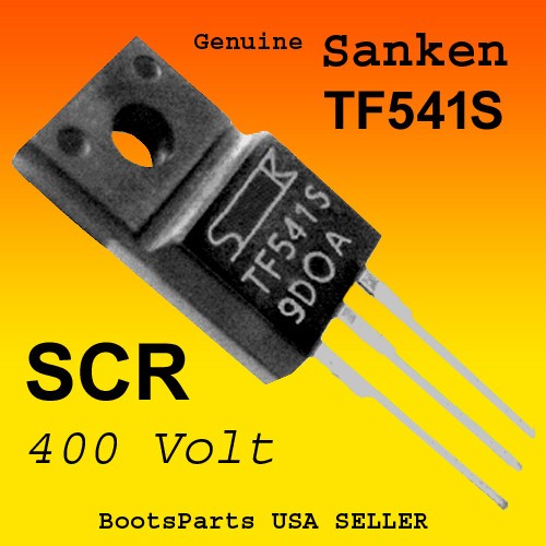 (5) Power SCR / Thyristor - Sensitive Gate - 400 Volts @ 7.8 Amps ** SANKEN **