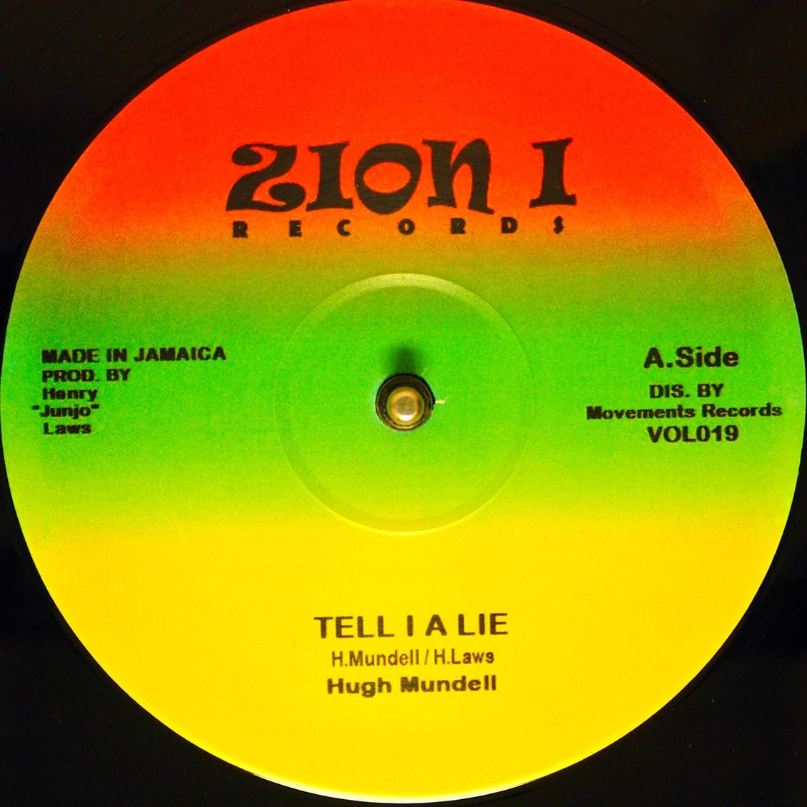 Hugh Mundell - Tell I A Lie; The Roots Radics - Version [New Vinyl 12"]