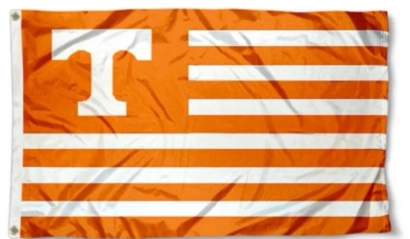 Tennessee-Vols Volunteers Football Flag 3x5 Banner NCAA Basketball Home man cave