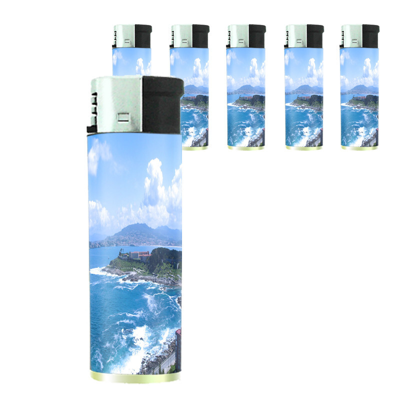 Ocean View D6 Set of 5 Electronic Butane Lighter
