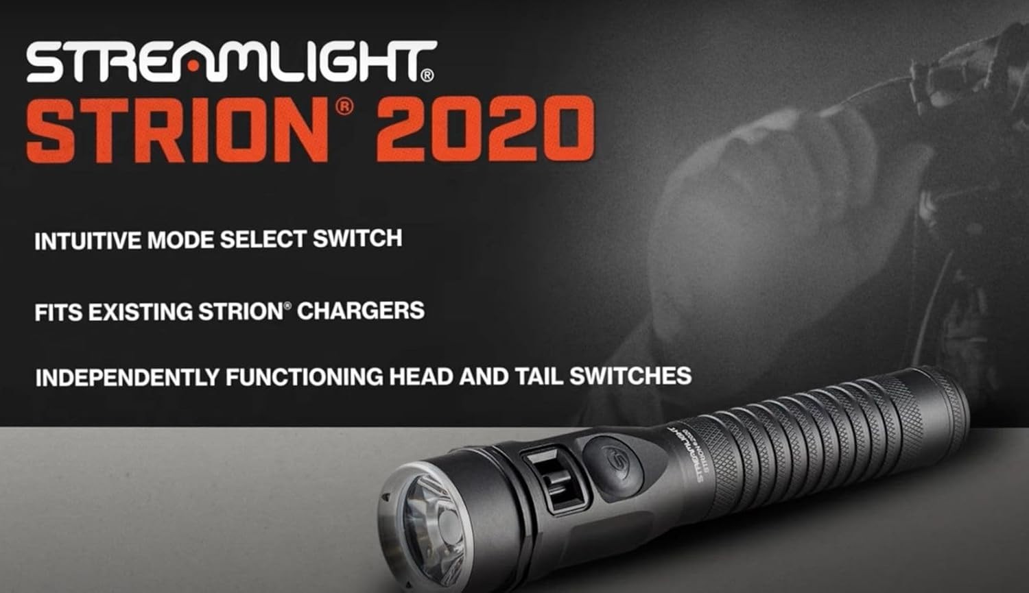 Streamlight 74435 Strion 2020 1200-Lumen Rechargeable LED Flashlight