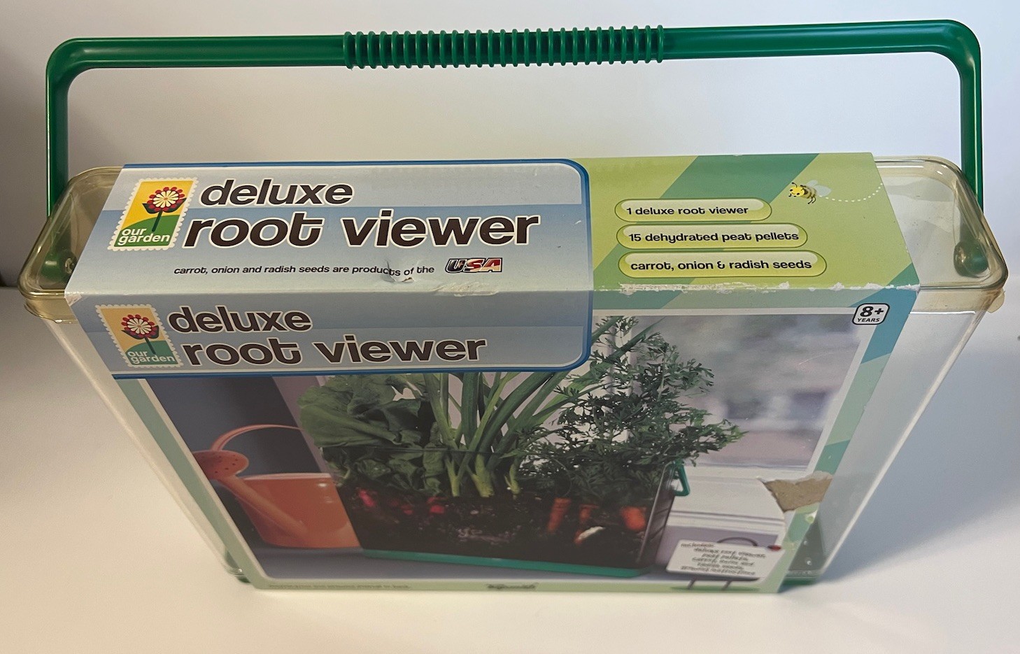 Toysmith Our Garden Root Viewer Science Educational See Through Planter Box NOS
