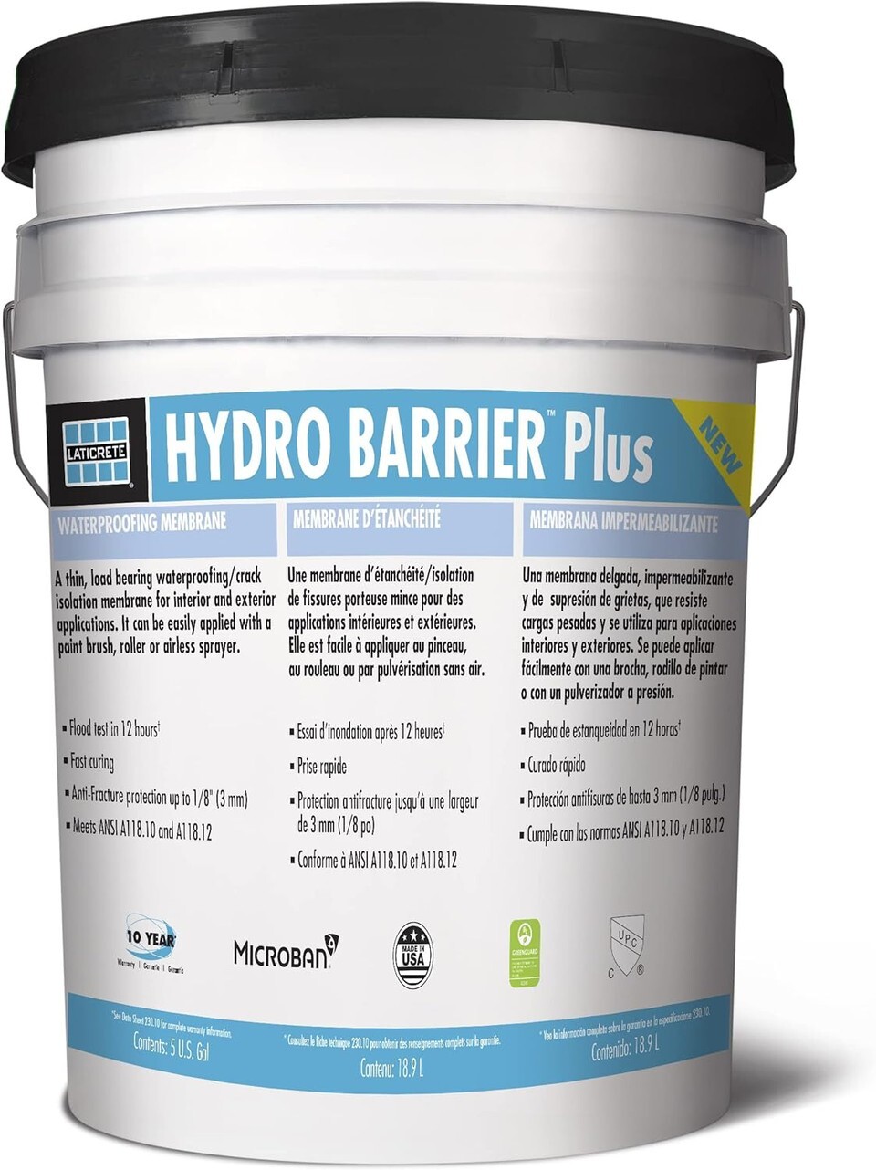 LATICRETE  HYDRO BARRIER PLUS 5GAL