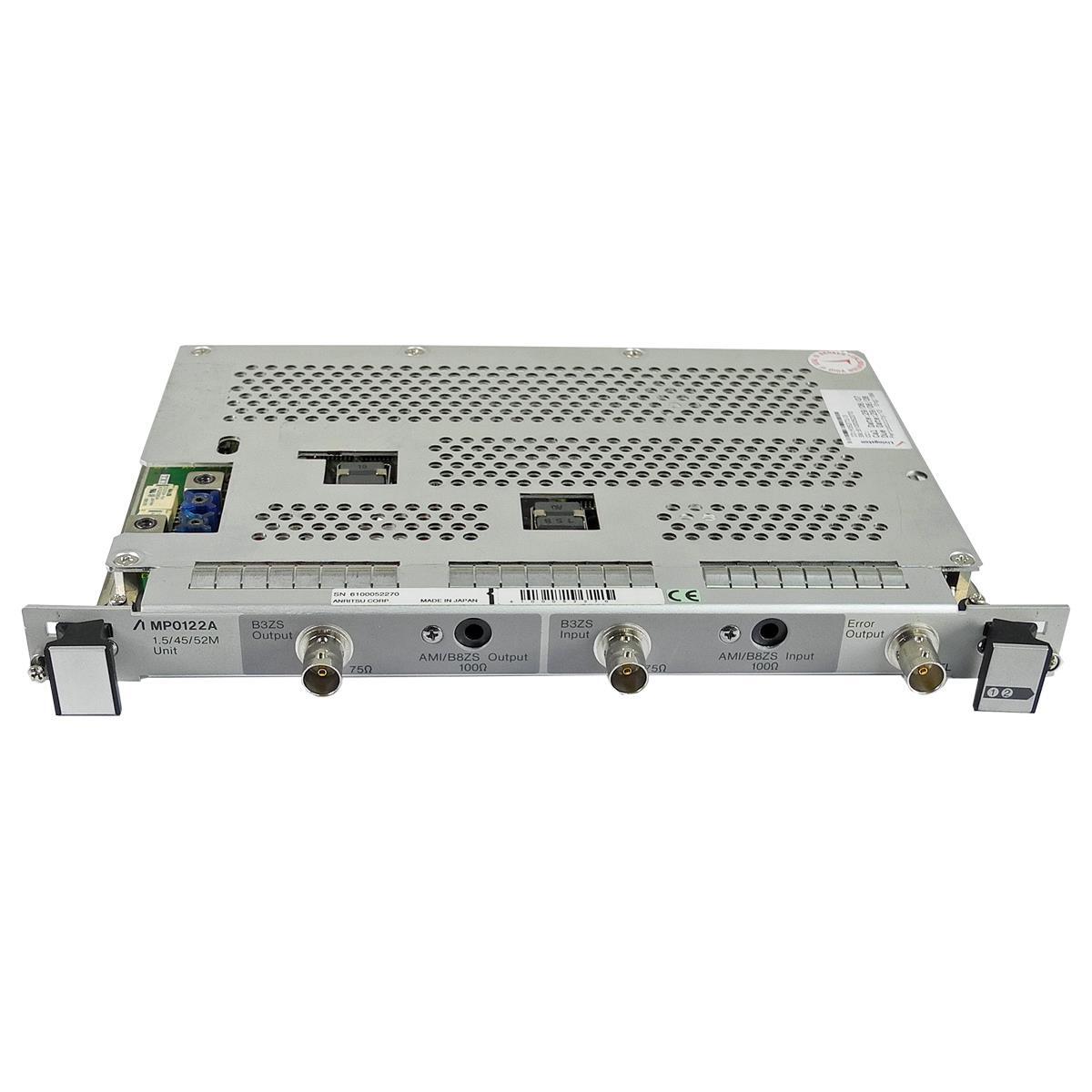 ANRITSU MP0122A 1.5/45/52M Module for MP1552 ASHD/PDH/ATM and MP1555A Analyzer